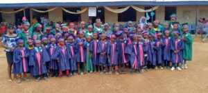 the school gradution ceremony